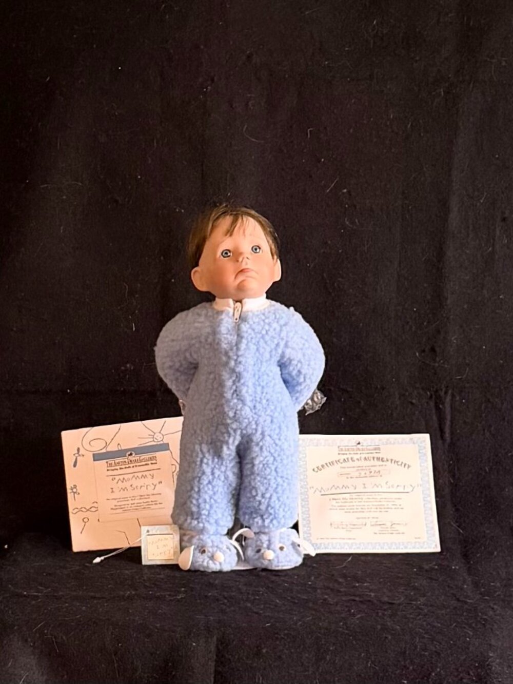 Vintage Ashton-Drake “Mommy I’m Sorry” Numbered Porcelian Doll